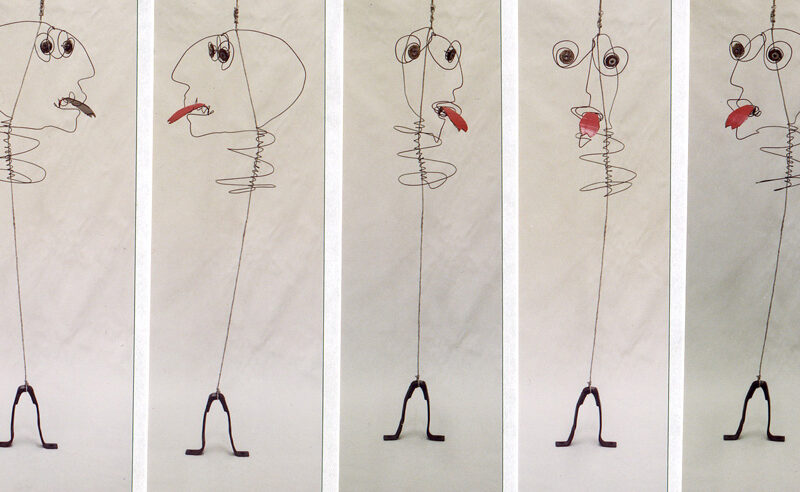 drahtskulpturen 1998 – 2000